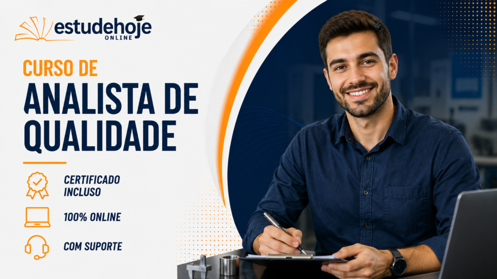 Curso de Analista de Qualidade - Estude Hoje Online